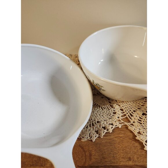 Corningware Pan Set Spice O' Life - 3 pans & 1 lid Vintage Set - Picture 8 of 11
